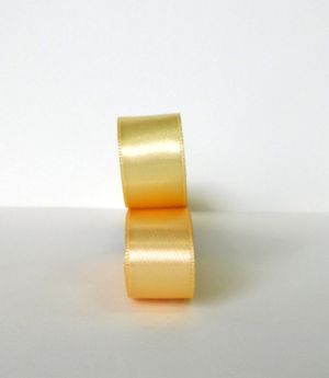 Панделка сатен - Оранжево  жълто - 10 м №30