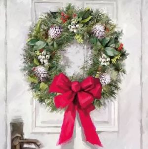 Салфетка White Wreath 33310680