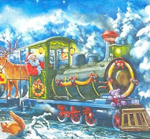 Салфетка Christmas Train slgw006801
