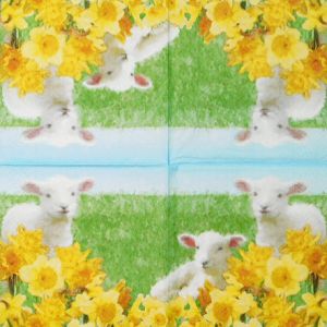 Салфетка Cute lambs 100004