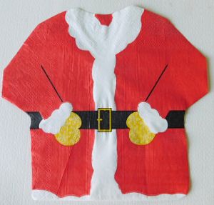 Салфетка Santa's clothes 2