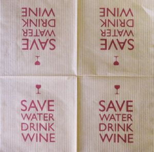 Салфетка Save Water browen