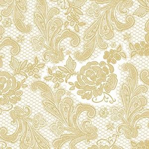 Салфетка Lace Royal Pearl GOLD 007658
