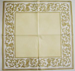 Салфетка Rococo Pattern Ecru SLOG-000802