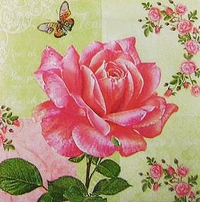Салфетка Pink Rose SLOG027101