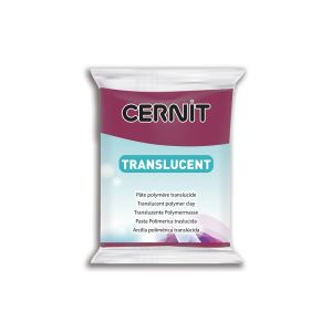Полимерна глина  CERNIT Translucent - Bordeaux - 56 гр.