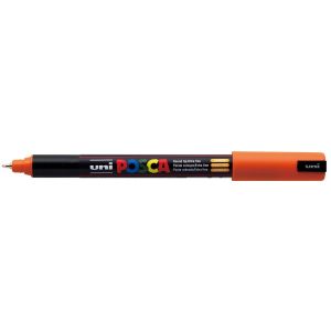 Posca PC-1MR - Ултра тънък перманентен маркер - Оранжев - 0,7 mm