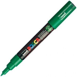 Posca PC-1M - Много тънък перманентен маркер - Зелен - 0,7 mm