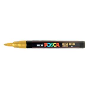 Posca PC-3M - Перманентен маркер - Златен - 0,9-1,3 mm