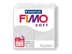 Полимерна глина Fimo Soft - Dolphin grey - 57 гр.