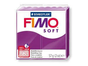 Полимерна глина Fimo Soft - Purpure - 57 гр.