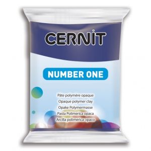 Полимерна глина CERNIT Number ONE - Navi Blue - 56 гр.