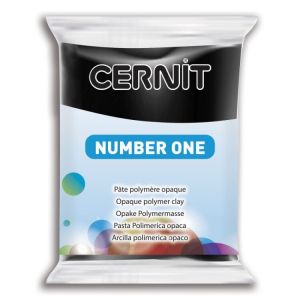 Полимерна глина CERNIT Number ONE - Black - 56 гр.