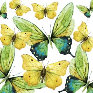 Салфеткa Green Butterflies 1332724