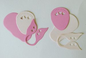 Бебешки обувки - Розово и праскова - 2 чифта 