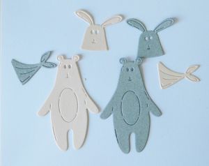 Мечоци - зайчета - 2 комплекта