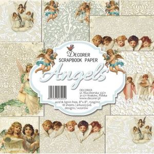 Decorer хартия - Angels - 18 листа