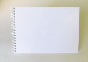 Книга за пожелания - Бяло - А4 -  30 листа 