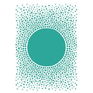 Шаблон - Stamperia - Dot Circle - KSG411 - 29.70 х 21.00 см