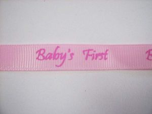 Панделка рипс - Светло Розово Baby's First - 2 м