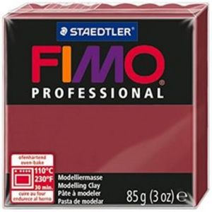Полимерна глина Fimo Professional - Bordeaux - 85 гр.