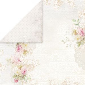 Комплект дизайнерска хартия - FLOWER ROMANCE - 12 листа