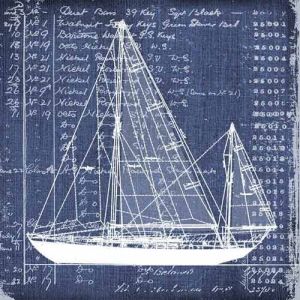 Салфетка Аrchitects sailboat drawing