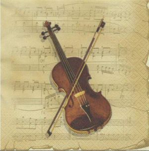Салфетка Violin cream 190511