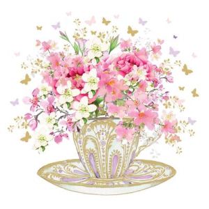 Пакет Салфетки Tea Cup Blossoms 1332785