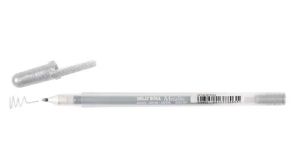 Гел химикал Gelly Roll SAKURA JAPAN - Сребро , 0.8 мм