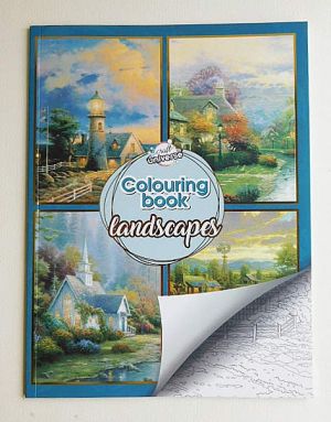 Coloring book - Landscapes - А4