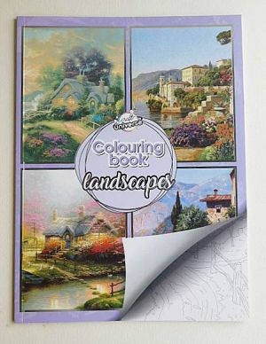 Coloring book - Landscapes - А4