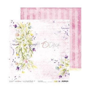 Комплект дизайнерска хартия - SUMMER FLOWERS - 6 листа
