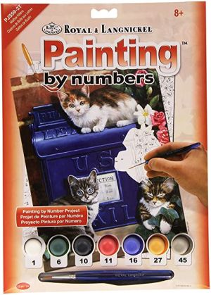  Рисуване по номера - Mailbox Kittens