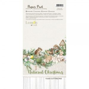 Комплект дизайнерска хартия с елементи за изрязване -  NATURAL CHRISTMAS - 24 листа