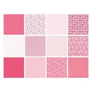 Комплект дизайнерска хартия - Shades Of - Pink - 36 листа