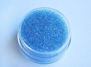 Рефлексни перли- мини- светло синьо