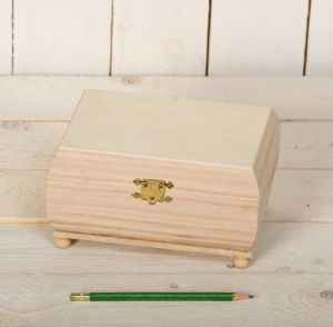 Дървена кутия - Ракла - 19,00 х 13,00 х 11,00 см