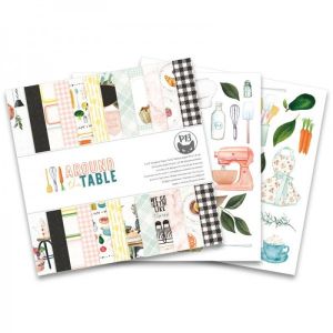 Комплект дизайнерска хартия - AROUND THE TABLE - 24 листа