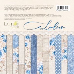 Комплект дизайнерска хартия - LADIES - 24 листа