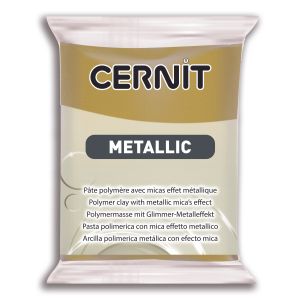 Полимерна глина CERNIT Metallic - ANTIQUE GOLD - 56 гр.