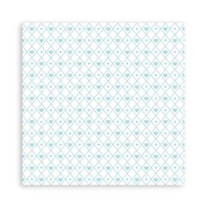 Комплект дизайнерска хартия - BabyDream Blue - 10 двустранни листа