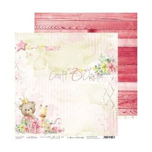 Комплект дизайнерска хартия - HELLO LITTLE GIRL - 24 листа