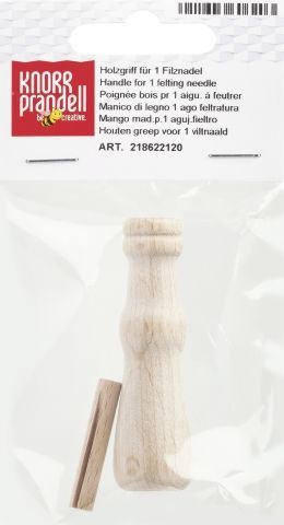 Дървена дръжка за Игла за плъстене