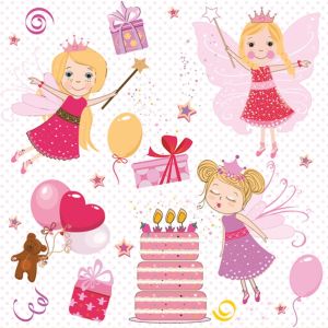 Салфетка Birthday Fairies 0408