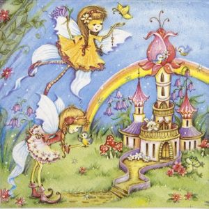 Салфетка Magic fairies with castle 044201