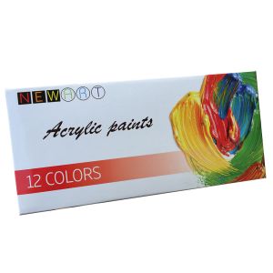 Акрилни бои NEWART - 12 цвята x 12мл. 