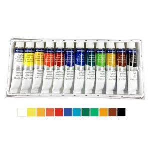 Акрилни бои STAEDTLER - 12 цвята x 12мл. 