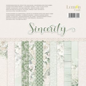 Комплект дизайнерска хартия - SINCERITY - 6 листа