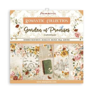 Комплект дизайнерска хартия - Garden of Promises - 10 листа